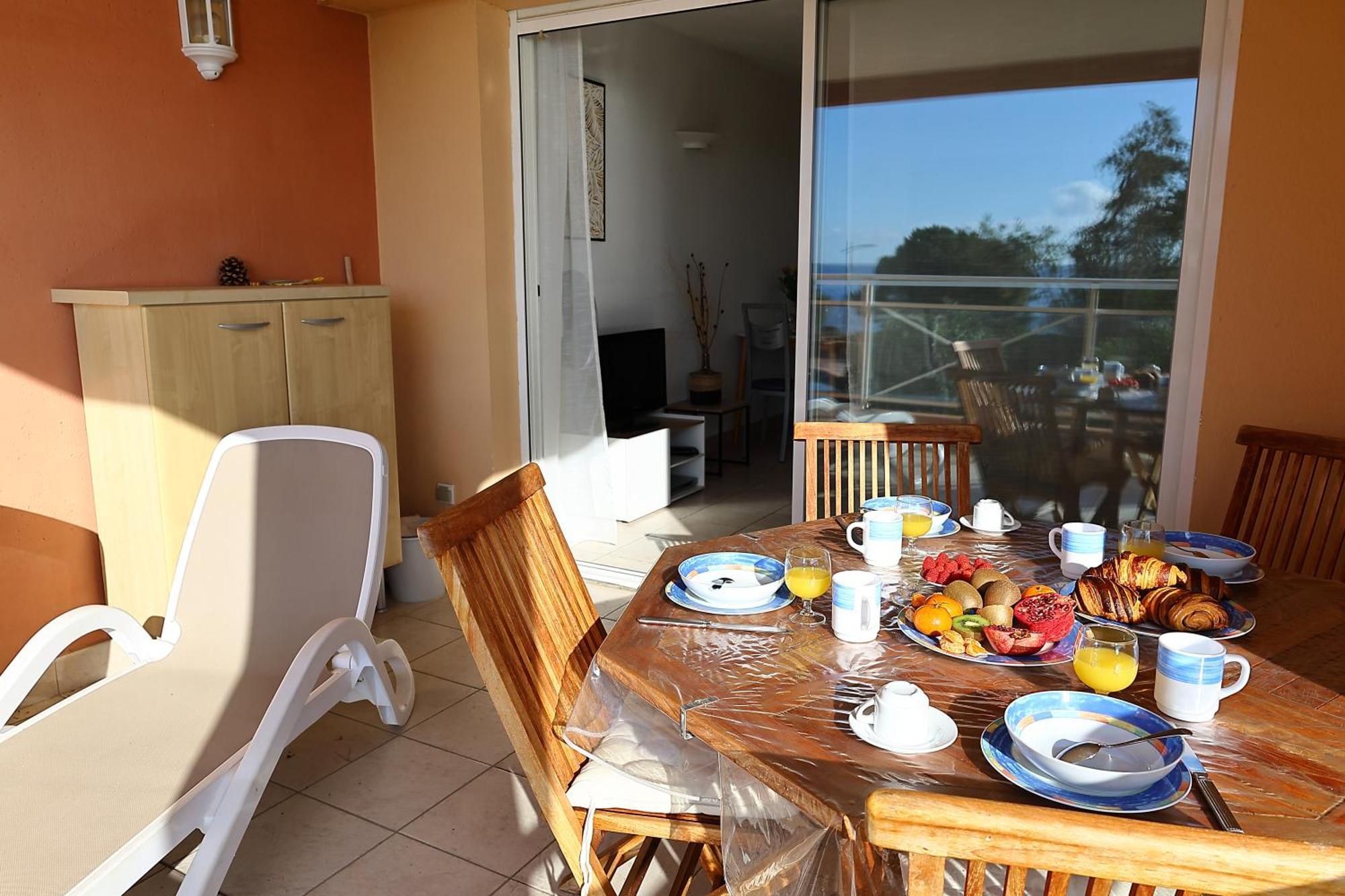 T2 Vue Mer - Résidence Les Sanguinaires Ajaccio  Esterno foto